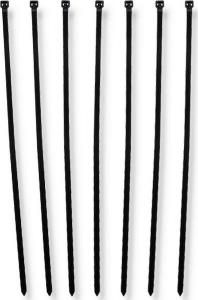 Organizer Qoltec Opaska zaciskowa Czarny 50 sztuk  (52220) 2