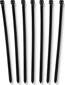 Organizer Qoltec Opaska zaciskowa Czarny 50 sztuk  (52216) 2