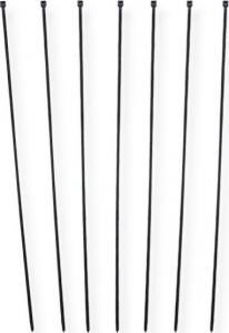 Organizer Qoltec Opaska zaciskowa Czarny 100 sztuk  (52200) 2