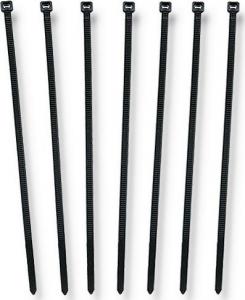 Organizer Qoltec Opaska zaciskowa Czarny 100 sztuk  (52196) 2