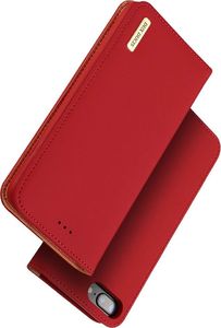 Dux Ducis Wish skórzane etui pokrowiec ze skóry naturalnej iPhone 8 Plus / 7 Plus czarny uniwersalny 6
