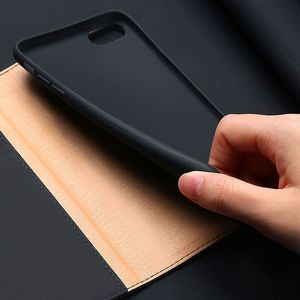 Dux Ducis Wish skórzane etui pokrowiec ze skóry naturalnej iPhone 8 / 7 czerwony uniwersalny 10