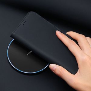 Dux Ducis Wish skórzane etui pokrowiec ze skóry naturalnej iPhone XR czerwony uniwersalny 13