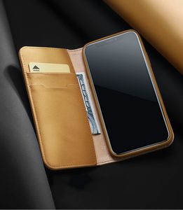 Dux Ducis Wish skórzane etui pokrowiec ze skóry naturalnej iPhone XS Max czarny uniwersalny 15