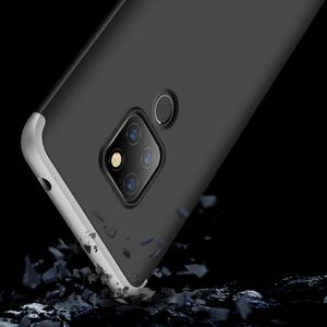 Hurtel 360 Protection etui na całą obudowę przód + tył Huawei Mate 20 czarno-srebrny uniwersalny 3
