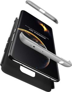 Hurtel 360 Protection etui na całą obudowę przód + tył Huawei Mate 20 czarno-srebrny uniwersalny 5