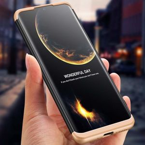 Hurtel 360 Protection etui na całą obudowę przód + tył Huawei Mate 20 czarno-złoty uniwersalny 6