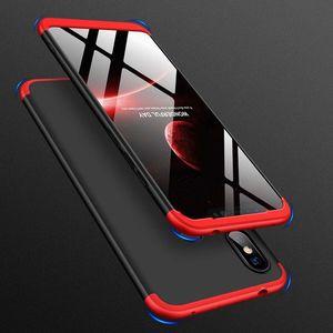 Hurtel 360 Protection etui na całą obudowę przód + tył Xiaomi Redmi Note 6 Pro czarno-czerwony uniwersalny 4