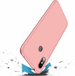 Hurtel 360 Protection etui na całą obudowę przód + tył Xiaomi Redmi Note 6 Pro różowy uniwersalny 2