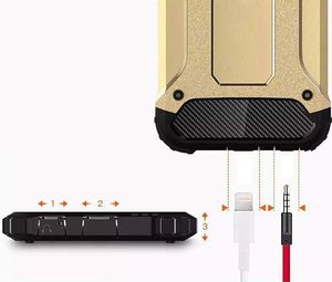 Hurtel Hybrid Armor pancerne hybrydowe etui pokrowiec Xiaomi Redmi Note 5A srebrny uniwersalny 2