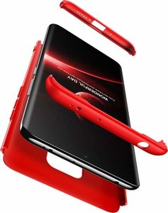 Hurtel 360 Protection etui na całą obudowę przód + tył Huawei Mate 20 czerwony uniwersalny 5