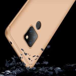 Hurtel 360 Protection etui na całą obudowę przód + tył Huawei Mate 20 złoty uniwersalny 4