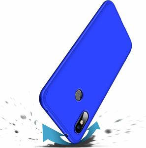 Hurtel 360 Protection etui na całą obudowę przód + tył Xiaomi Redmi Note 6 Pro niebieski uniwersalny 2