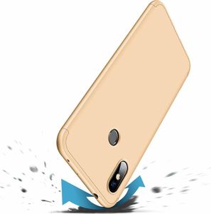 Hurtel 360 Protection etui na całą obudowę przód + tył Xiaomi Redmi Note 6 Pro złoty uniwersalny 2