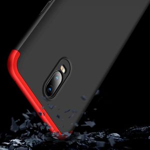 Hurtel 360 Protection etui na całą obudowę przód + tył OnePlus 6T czarno-czerwony uniwersalny 2