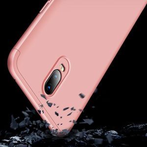 Hurtel 360 Protection etui na całą obudowę przód + tył OnePlus 6T różowy uniwersalny 3