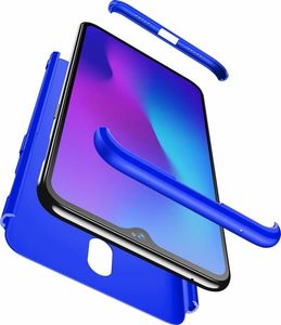 Hurtel 360 Protection etui na całą obudowę przód + tył OnePlus 6T niebieski uniwersalny 4