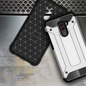 Hurtel Hybrid Armor pancerne hybrydowe etui pokrowiec Xiaomi Pocophone F1 niebieski uniwersalny 7