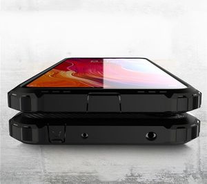 Hurtel Hybrid Armor pancerne hybrydowe etui pokrowiec Xiaomi Redmi Note 6 Pro srebrny uniwersalny 4