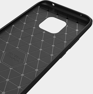 Hurtel Carbon Case elastyczne etui pokrowiec Huawei Mate 20 Pro niebieski uniwersalny 5