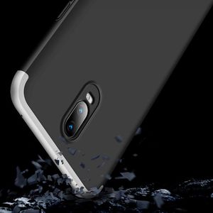 Hurtel 360 Protection etui na całą obudowę przód + tył OnePlus 6T czarno-srebrny uniwersalny 3