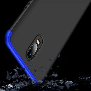 Hurtel 360 Protection etui na całą obudowę przód + tył OnePlus 6T czarno-niebieski uniwersalny 3