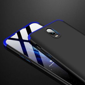 Hurtel 360 Protection etui na całą obudowę przód + tył OnePlus 6T czarno-niebieski uniwersalny 5