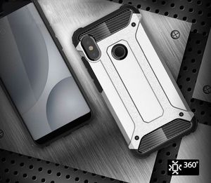 Hurtel Hybrid Armor pancerne hybrydowe etui pokrowiec Xiaomi Mi A2 / Mi 6X niebieski uniwersalny 3