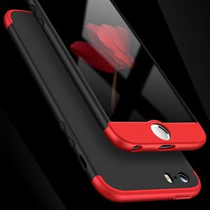 Hurtel 360 Protection etui na całą obudowę przód + tył iPhone SE / 5S / 5 różowy uniwersalny 2