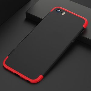 Hurtel 360 Protection etui na całą obudowę przód + tył iPhone SE / 5S / 5 różowy uniwersalny 4