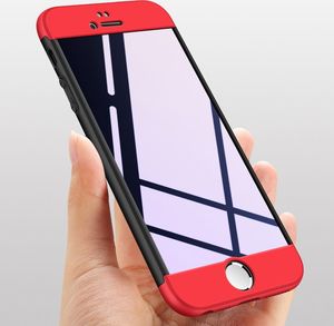 Hurtel 360 Protection etui na całą obudowę przód + tył iPhone SE / 5S / 5 różowy uniwersalny 6