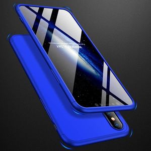 Hurtel 360 Protection etui na całą obudowę przód + tył iPhone XR niebieski uniwersalny 6