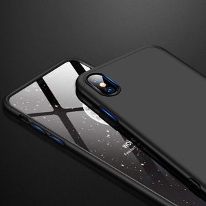 Hurtel 360 Protection etui na całą obudowę przód + tył iPhone XR czarny uniwersalny 5