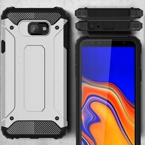 Hurtel Hybrid Armor pancerne hybrydowe etui pokrowiec Samsung Galaxy J4 Plus 2018 J415 (EU) czarny uniwersalny 2