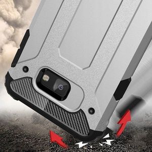 Hurtel Hybrid Armor pancerne hybrydowe etui pokrowiec Samsung Galaxy J4 Plus 2018 J415 (EU) złoty uniwersalny 6