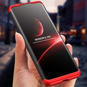 Hurtel 360 Protection etui na całą obudowę przód + tył Huawei Mate 20 czarno-czerwony uniwersalny 6