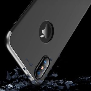 Hurtel 360 Protection etui na całą obudowę przód + tył iPhone XR czarno-srebrny (logo hole) uniwersalny 2