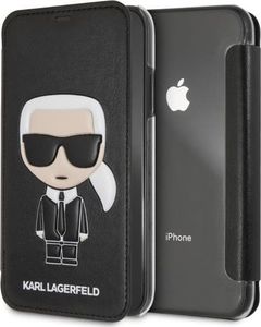 Karl Lagerfeld Etui KLFLBKI61IKPUBK iPhone Xr czarne 1