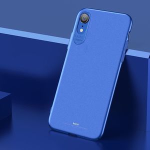 MSVII MSVII Simple ultracienkie etui pokrowiec iPhone XR niebieski uniwersalny 2
