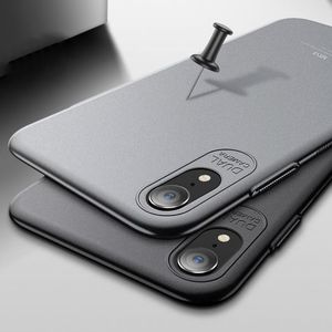 MSVII MSVII Simple ultracienkie etui pokrowiec iPhone XR niebieski uniwersalny 5