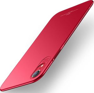 MSVII MSVII Simple ultracienkie etui pokrowiec iPhone XR czerwony uniwersalny 1