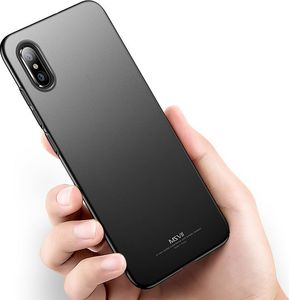 MSVII MSVII Simple ultracienkie etui pokrowiec Xiaomi Mi 8 Explorer czarny uniwersalny 12