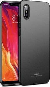 MSVII MSVII Simple ultracienkie etui pokrowiec Xiaomi Mi 8 Explorer czarny uniwersalny 2