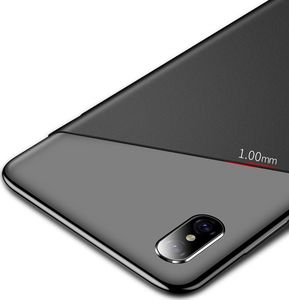 MSVII MSVII Simple ultracienkie etui pokrowiec Xiaomi Mi 8 Explorer czarny uniwersalny 6