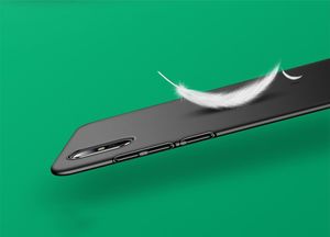 MSVII MSVII Simple ultracienkie etui pokrowiec Xiaomi Mi 8 Explorer czarny uniwersalny 9