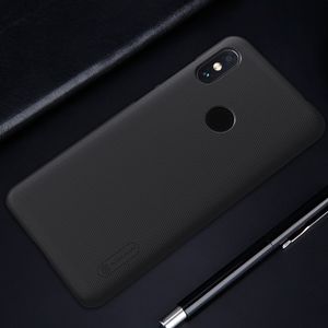Nillkin Etui Super Frosted Shield + podstawka Redmi Note 6 Pro złote 11