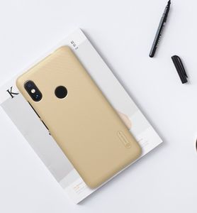 Nillkin Etui Super Frosted Shield + podstawka Redmi Note 6 Pro złote 13