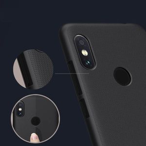 Nillkin Etui Super Frosted Shield + podstawka Redmi Note 6 Pro czerwone 7