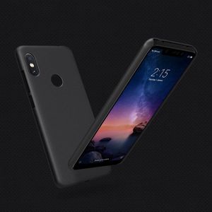 Nillkin Etui Super Frosted Shield + podstawka Redmi Note 6 Pro czerwone 9