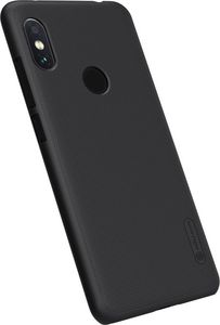 Nillkin Etui Super Frosted Shield + podstawka Redmi Note 6 Pro czarne 3